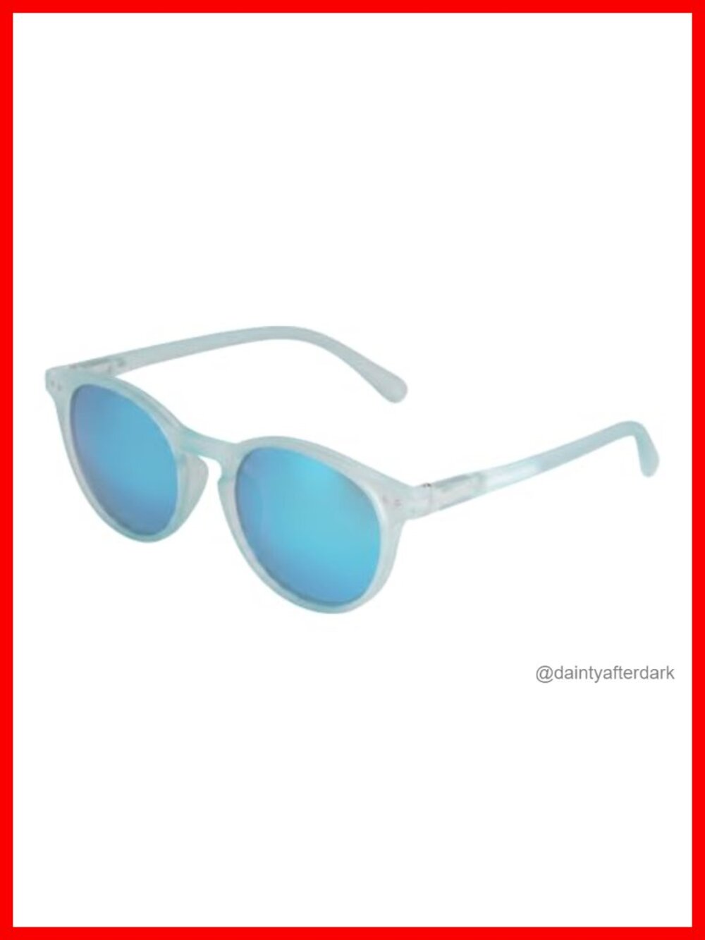 Round Polarized Sunglasses Rubberized Full Frame UV Protection